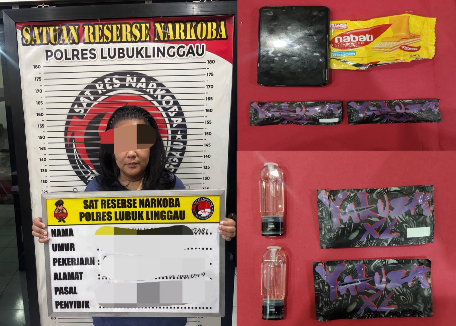Satresnarkoba Polres Lubuklinggau Bongkar Modus Baru Peredaran Narkotika dalam bentuk Perangkat Rokok Elektrik (vape) 