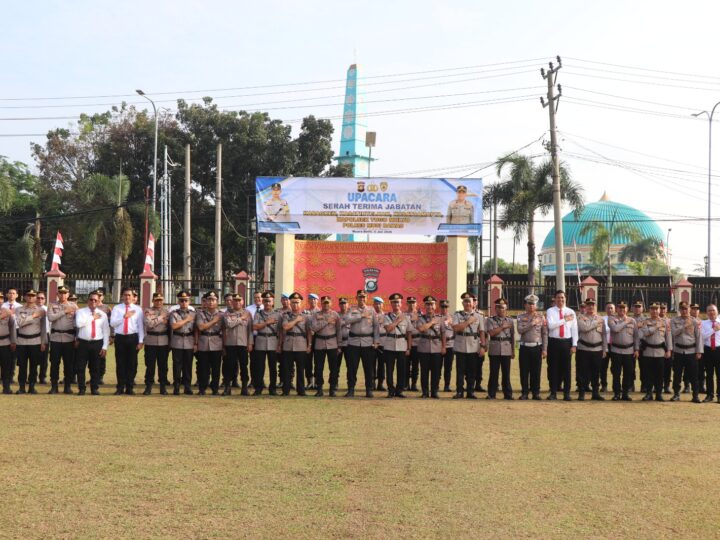 *Pimpin Sertijab Empat Pejabat Utama, Kapolres Musi Rawas: Ini Dinamika Lazim Demi Regenerasi Organisasi*