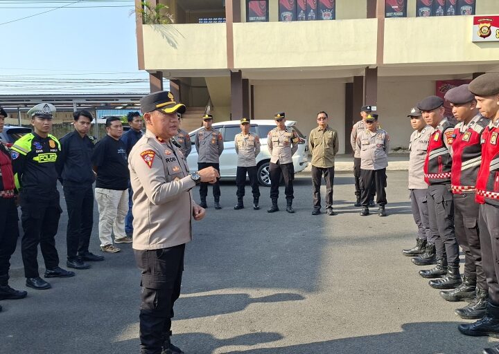 Apel Kamtibmas Kapolres Lubuklinggau AKBP Adhitia Bagus Arjunadi Komitmen Jaga Kepercayaan Publik