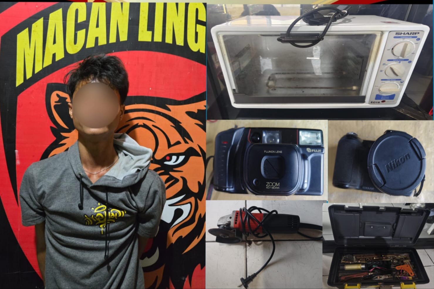 Tim Macan Unit Pidum Satreskrim Polres Lubuklinggau Tangkap Pelaku Pembobolan Rumah Warga 