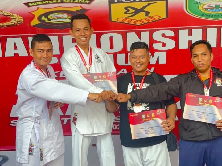 Torehkan Prestasi Gemilang, Tim Karate Polres Musi Rawas Borong 12 Medali di Ajang Kapolda Cup 2026