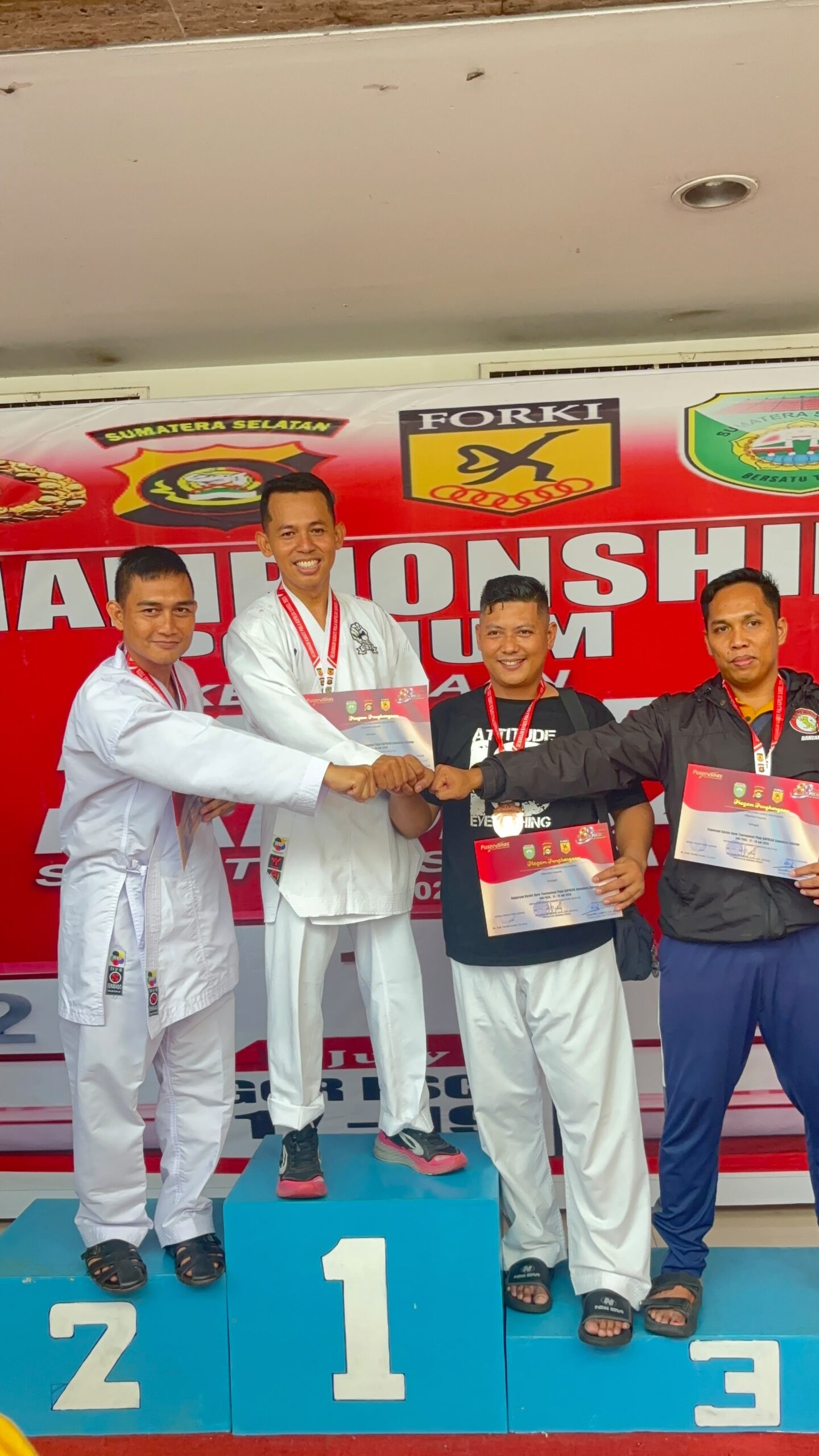 Torehkan Prestasi Gemilang, Tim Karate Polres Musi Rawas Borong 12 Medali di Ajang Kapolda Cup 2026