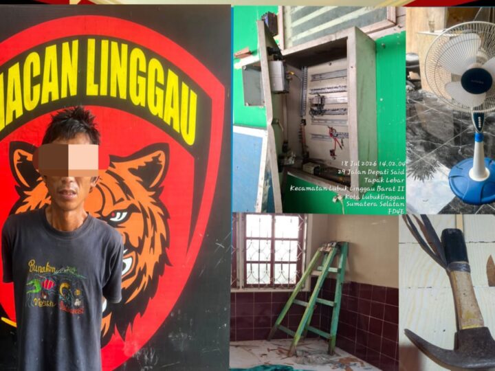 Tim Khusus “Macan” Linggau Berhasil Amankan Pelaku Kasus Curat Klinik Hapsari Medika 