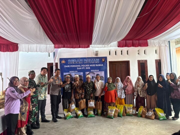 Sinergitas Tanpa Batas: Polres Musi Rawas Bersama PT SMS Wujudkan Mimpi Warga Lewat Penyerahan Kunci Bedah Rumah Ke-15.